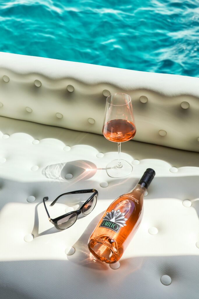 Rose vino