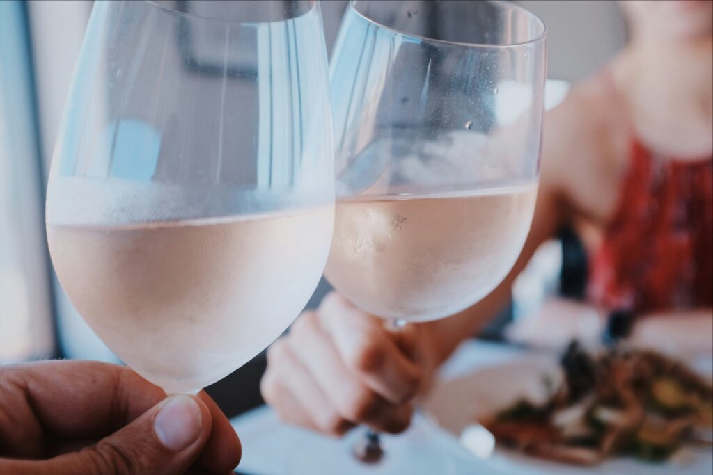 Rose vino