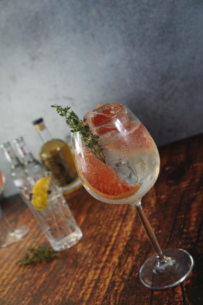 Gin Tonik koktel recept
